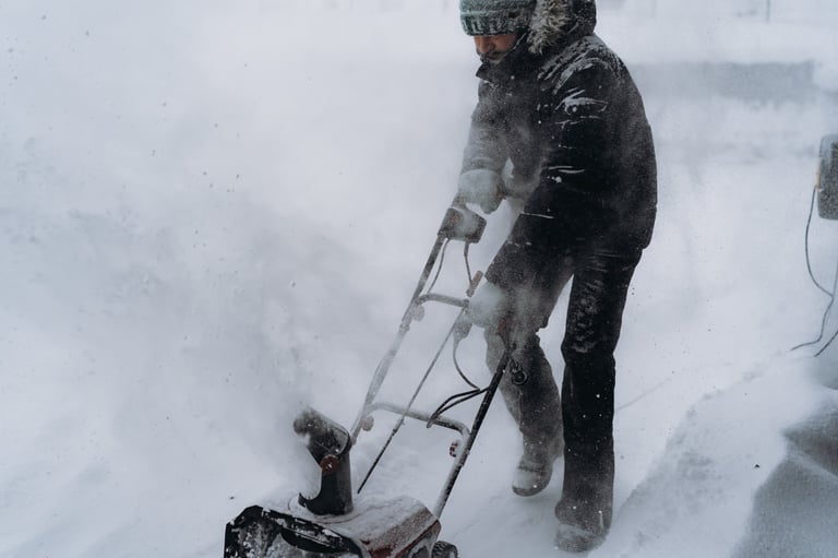 Snow removal service